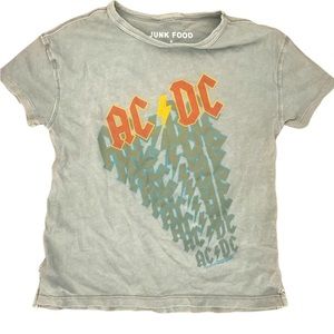 🎸 JUNK FOOD AC/DC GRAPHIC T 🎸